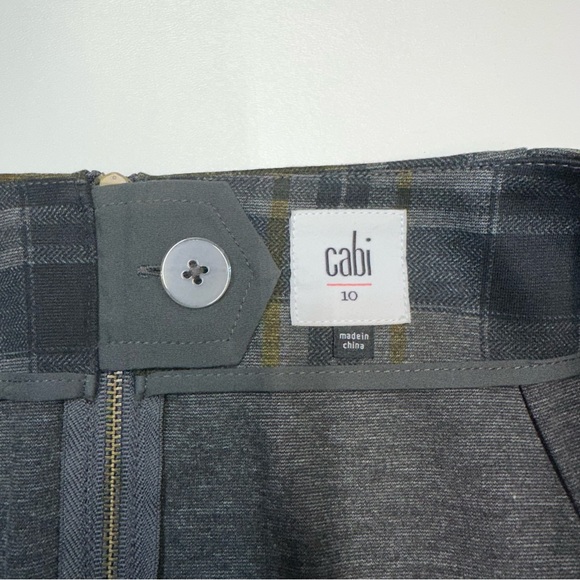 Cabi Women’s Plaid Kennedy Tartan Scuba Stretch Pencil Skirt Size 10 NWOT - Picture 6 of 8